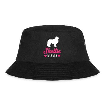 Shetland Sheltie Owner Gift - Bucket Hat - black - Front - Lela (165cm)