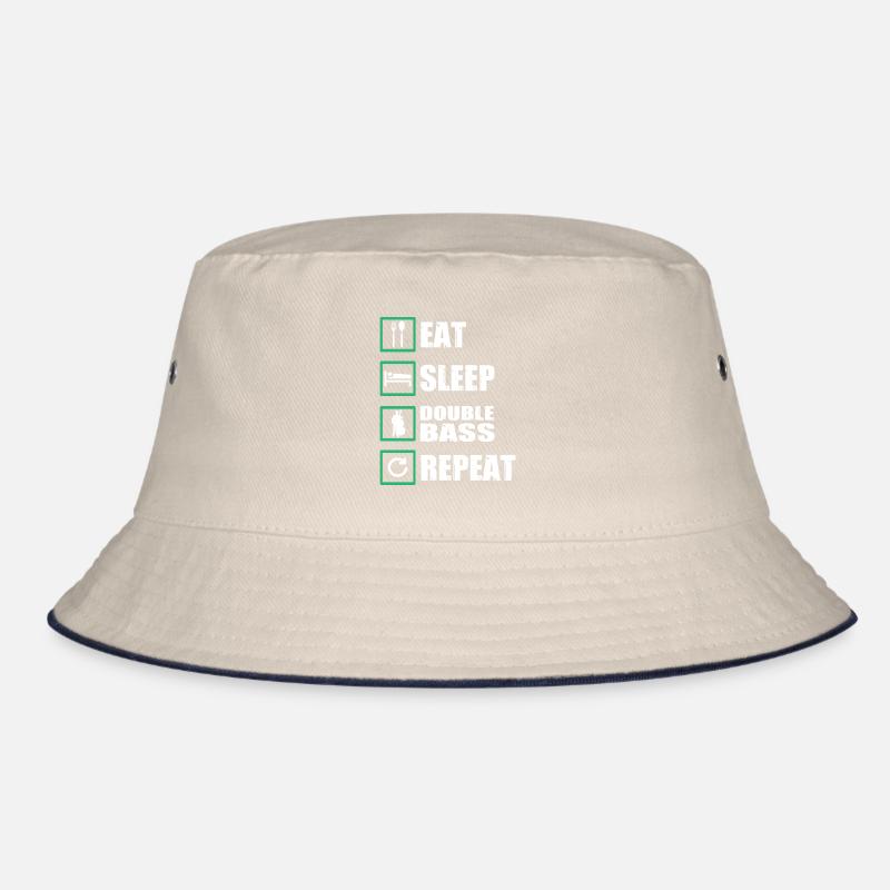 Kontrabass Geschenk Bucket Hat