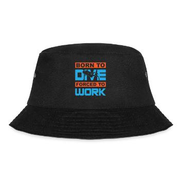 Diver Scuba Diving Diver - Bucket Hat - black - Front - Lela (165cm)