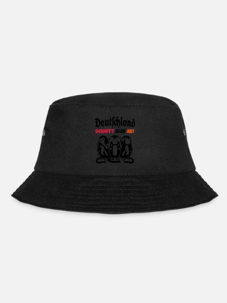 Deutschland schafft sich ab hören sehen sagen - Bucket Hat - Schwarz