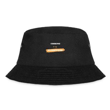 Cooking is my superpower! - Bucket Hat - black - Front - Lela (165cm)