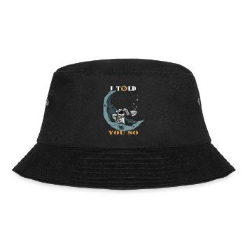 Bitcoin - Bucket Hat - black - Front - Lela (165cm)