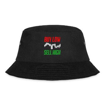 Exchange Currency Wall Street Trader Forex - Bucket Hat - black - Front - Lela (165cm)