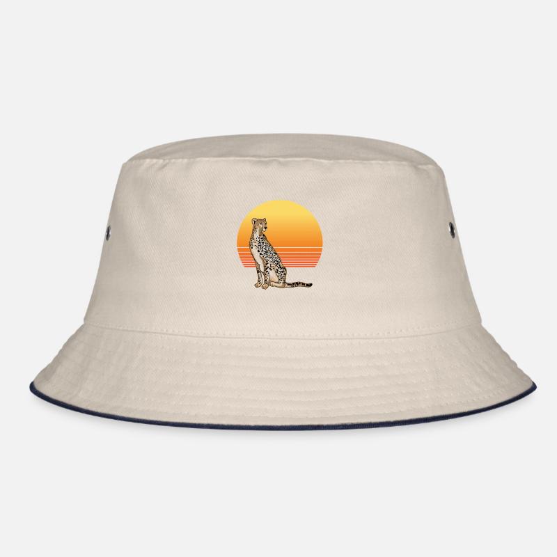 Cheetah Sun Bucket Hat