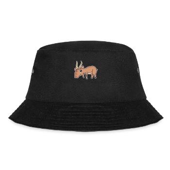 Antilope - Bucket Hat - Schwarz - Vorne - Lela (165cm)