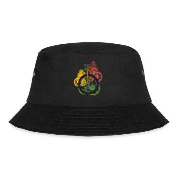 Machine Unicycle Technology Wheels Wheel Bicycle - Bucket Hat - black - Front - Lela (165cm)