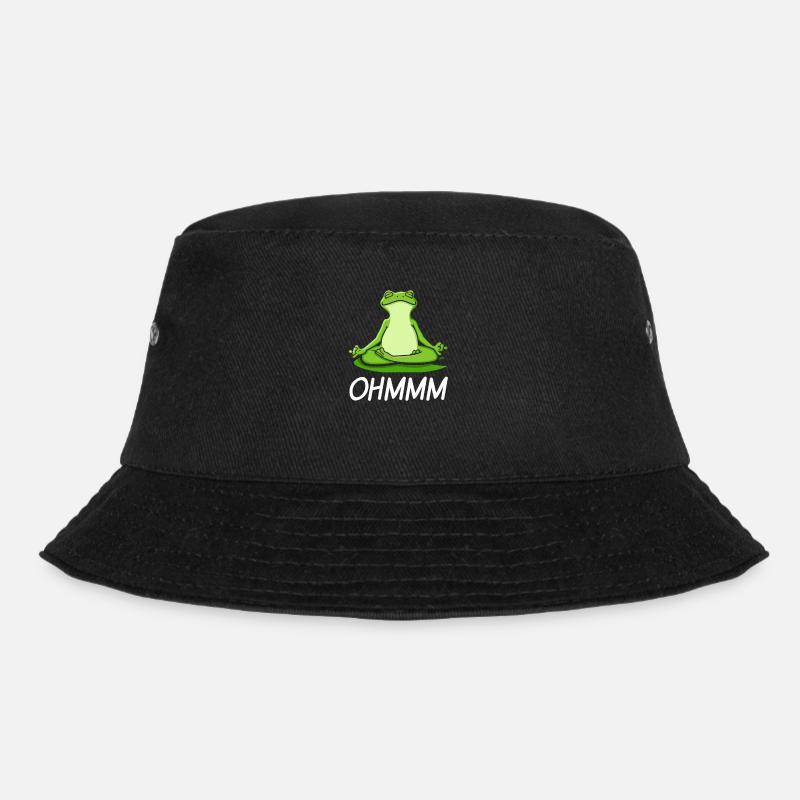 Frog Ohmmm - Bucket Hat - black