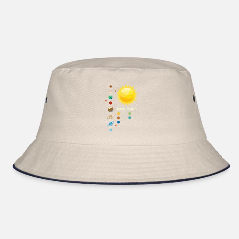 Solar System Kids and Adults Dwarf Planets Gift Bucket Hat