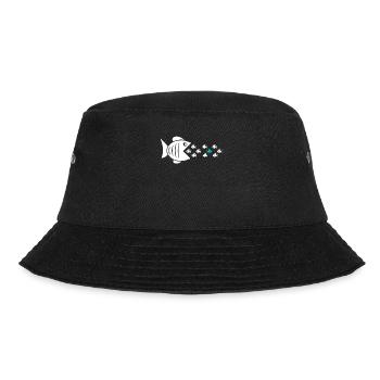 Swimming against the current - Bucket Hat - black - Front - Lela (165cm)