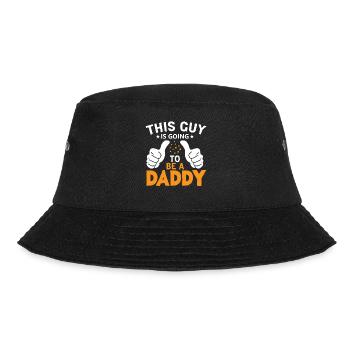 Bald Papa This Guy is going to be a Daddy - Bucket Hat - Schwarz - Vorne - Lela (165cm)