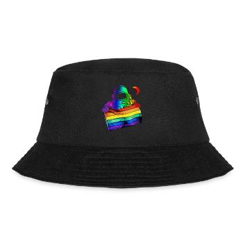 Astronaute drapeau LGBTQ - LGBTQ - Bob - noir - Devant - Lela (165cm)