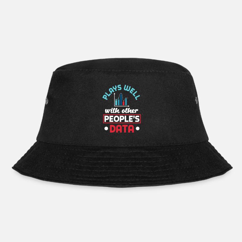 Data Engineering Data Analytics for a Data - Bucket Hat - black