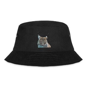 Luchs - Bucket Hat - Schwarz - Vorne - Lela (165cm)