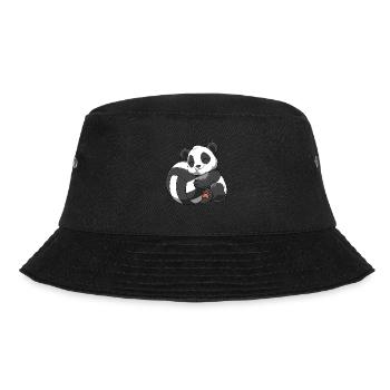 Drôle de volley-ball panda - Bob - noir - Devant - Lela (165cm)