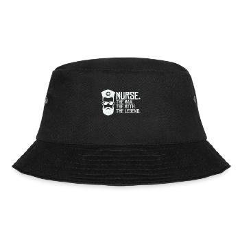 Murse Man Der Mythos Die Legende - Bucket Hat - Schwarz - Vorne - Lela (165cm)