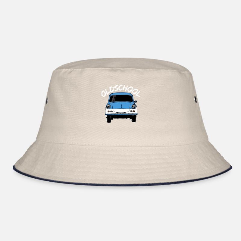 Ost Deutschland Auto Trabi Retro Oldtimer Auto Bucket Hat