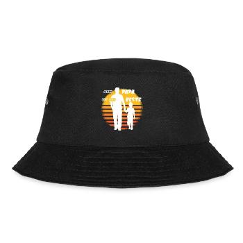 Vatertag - Bucket Hat - Schwarz - Vorne - Lela (165cm)