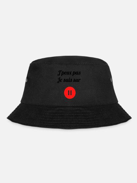 j'peux pas je suis sur pause - Bob - noir