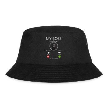 Newfoundlander my Boss - Bucket Hat - black - Front - Lela (165cm)