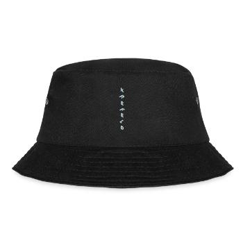 Krefeld - Bucket Hat - Schwarz - Vorne - Lela (165cm)