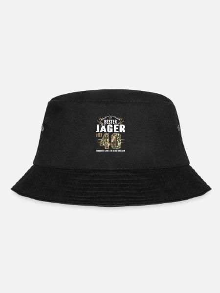 Bester Jäger über 40 - Bucket Hat - Schwarz