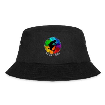 Stunt Boy Scooter Stunt Skater Tretroller Kids - Bucket Hat - Schwarz - Vorne - Lela (165cm)
