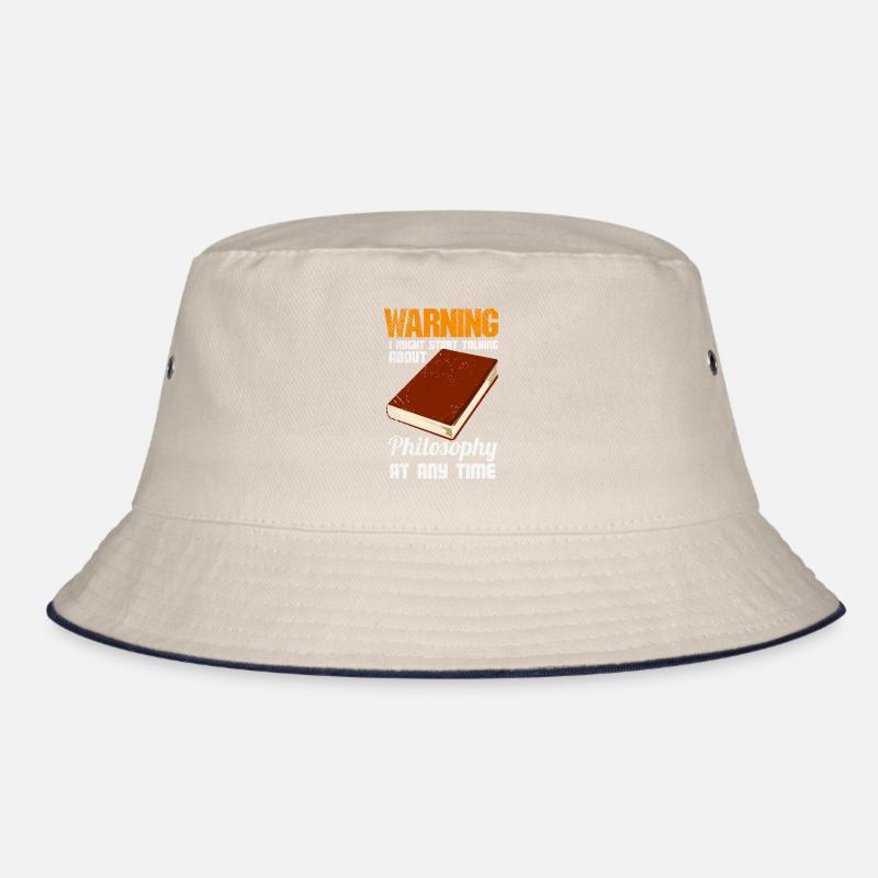 Philosophy Thinker Freethinker Philosopher Bucket Hat