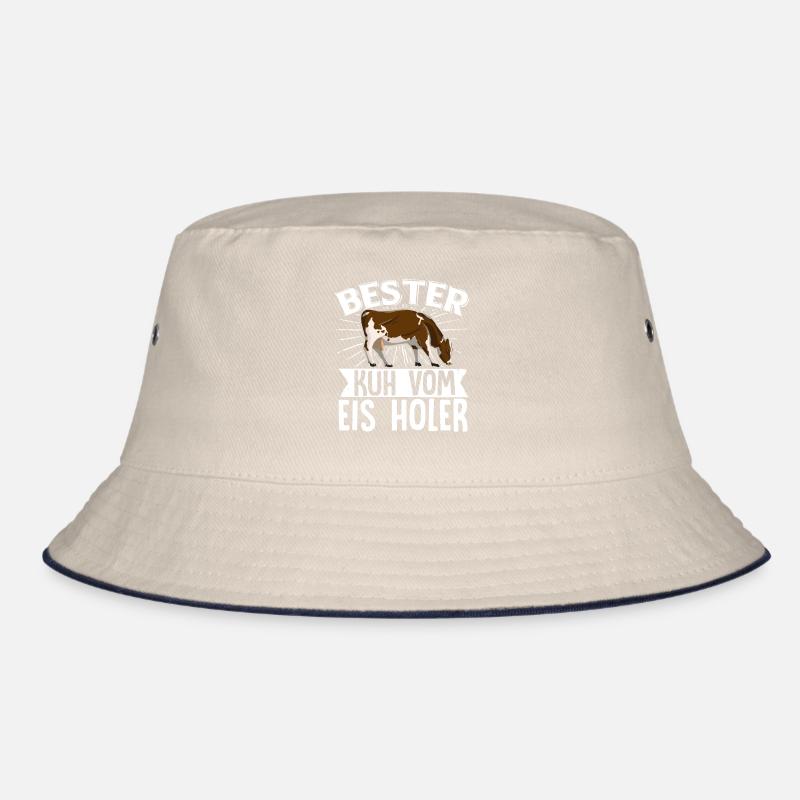 Bester Kuh Vom Eis Holer Witziges Bauer Kühe Bucket Hat