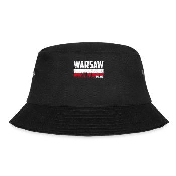 Warsaw Poland - Bucket Hat - black - Front - Lela (165cm)
