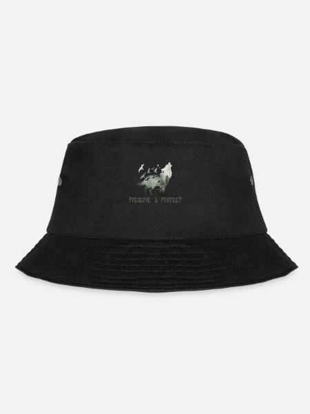 Preserve & Protect Protection de l’environnement Protection du climat Wolf - Bob - noir