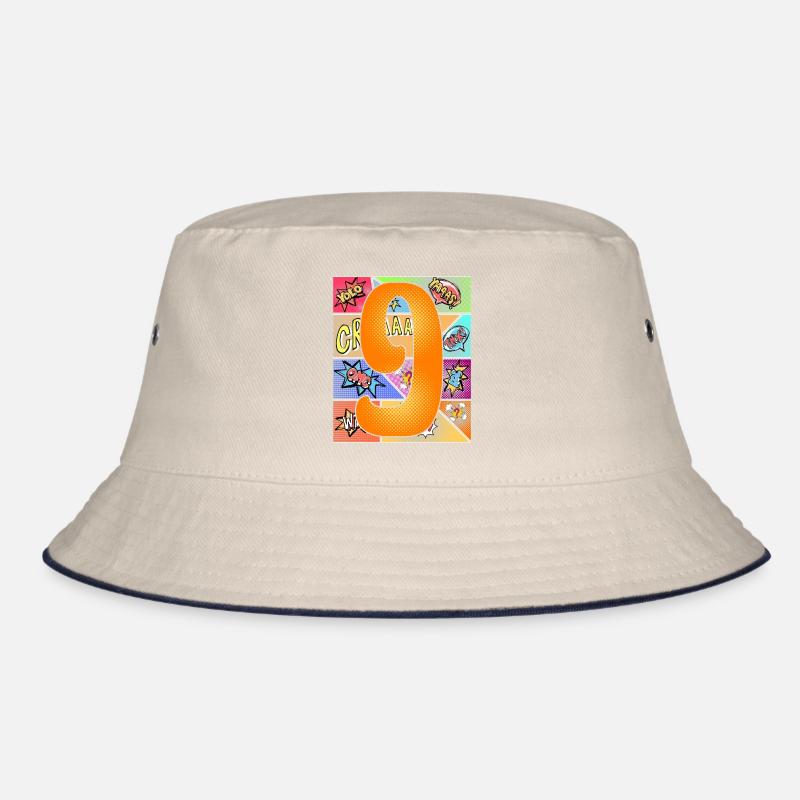 9 ans 9 ans 9 anniversaire 9e anniversaire Comic Style Bob