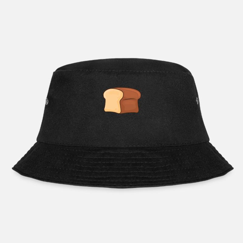 Brot Backen - Bucket Hat - Schwarz
