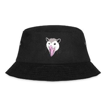 opossum - Bucket Hat - black - Front - Lela (165cm)