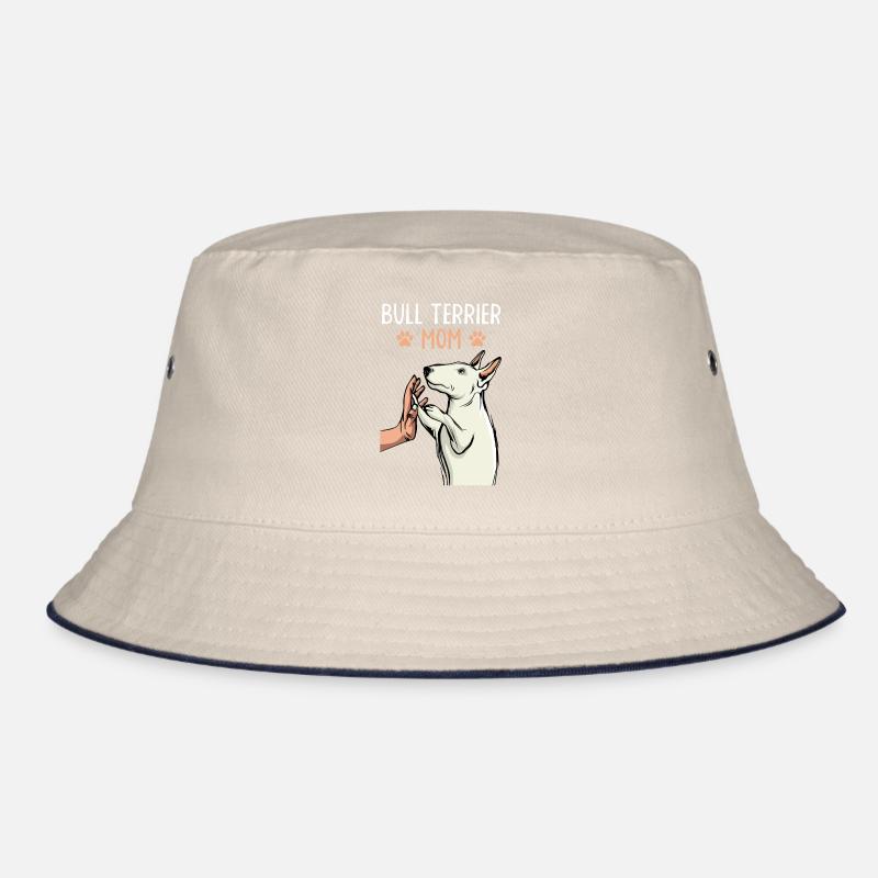 Bullterrier Mama Hunde Mutter Geschenk Bucket Hat