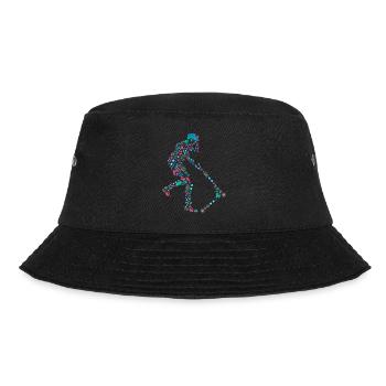 Stunt Scooter Roller Tretroller Jungen Kinder - Bucket Hat - Schwarz - Vorne - Lela (165cm)