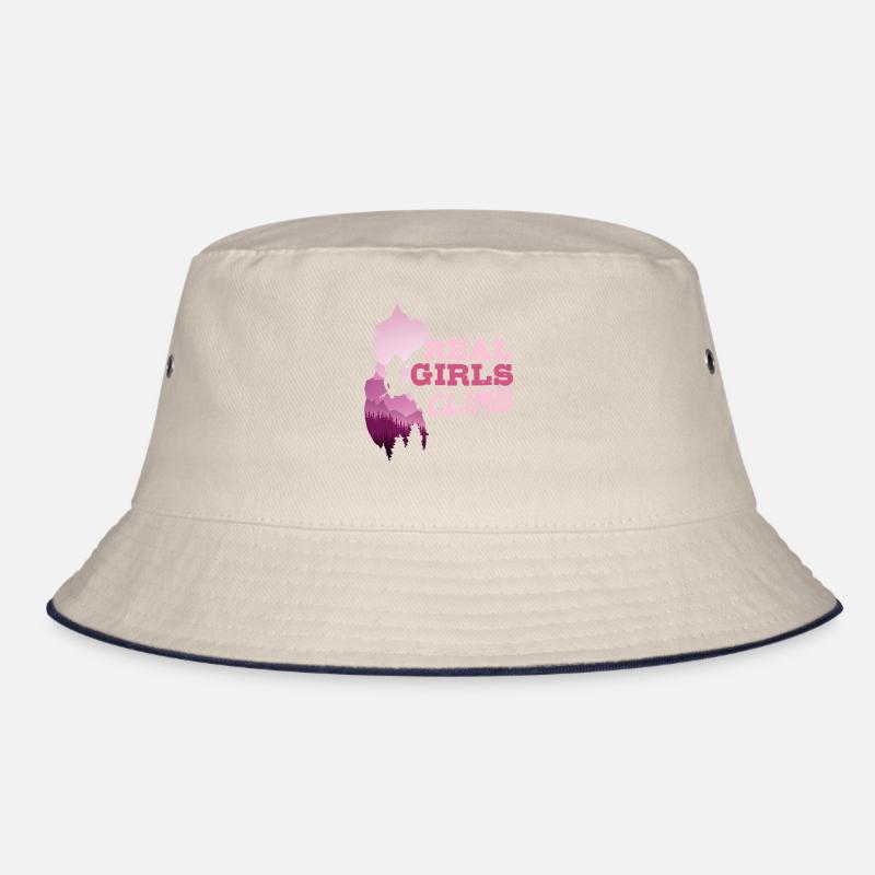 Echte Mädchen Klettern, Kletterer, Boulder Bucket Hat