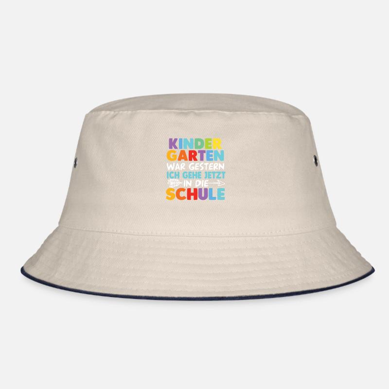 Kindergarten Abschied Schulanfang Schulkind Bucket Hat