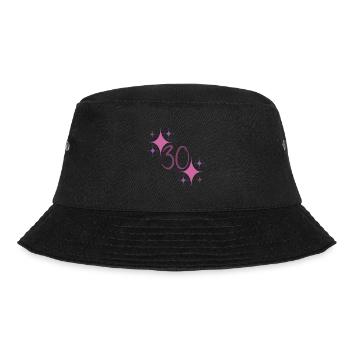 30. - Bucket Hat - black - Front - Lela (165cm)