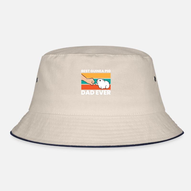 Best Guinea Pig Dad Ever Bucket Hat