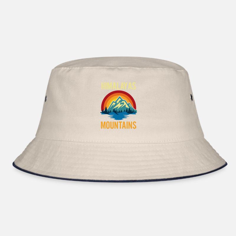 Himalayas Mountains Sunset Bucket Hat