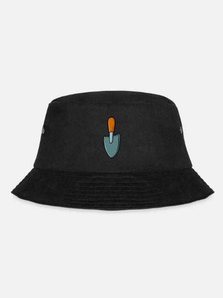 Gärtner Gartenschaufel Garten - Bucket Hat - Schwarz