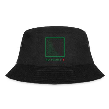 No Planet B - Environmental Protection - Bucket Hat - black - Front - Lela (165cm)