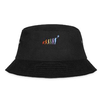 Taubenzüchter Taubensport Brieftauben Evolution - Bucket Hat - Schwarz - Vorne - Lela (165cm)