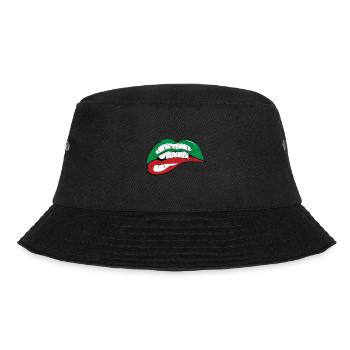 Italia Liebe Italien - Bucket Hat - Schwarz - Vorne - Lela (165cm)