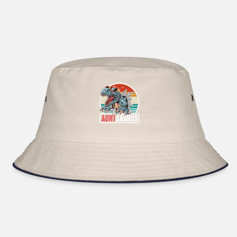 Aunt Saurus T-Rex Vintage Sunset Bob