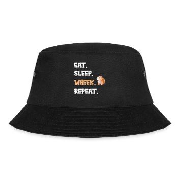 Cobaye Eat sleep wheek repeat sort - Bob - noir - Devant - Lela (165cm)