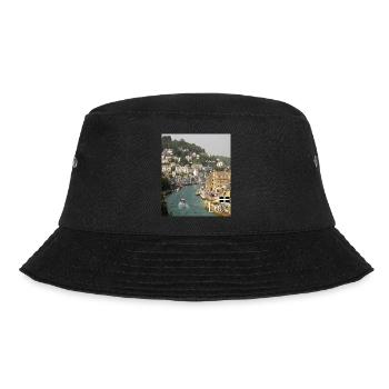 Looe - Bucket Hat - Schwarz - Vorne - Lela (165cm)