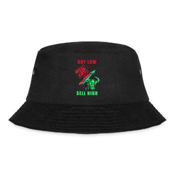 Investor Shares - Bucket Hat - black - Front - Lela (165cm)