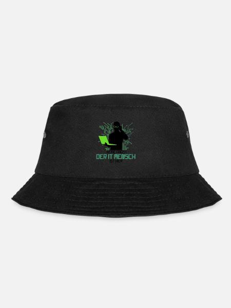 Tech Support Keine Angst der It Mensch - Bucket Hat - Schwarz