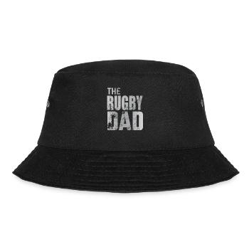 Rugby Dad Dad Football Sports Father's Day Gift - Bucket Hat - black - Front - Lela (165cm)